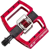 Crankbrothers - Mallet DH - Pedales automáticos rojo