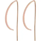 Pilgrim Pendientes 'Peony' oro rosa