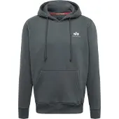 Alpha industries Sudadera gris oscuro / blanco