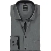 Olymp Camisa gris oscuro