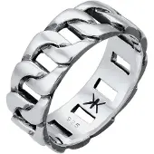 KUZZOI Anillo plata