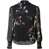 Vero Moda Blusa 'VMSMILLA' azul noche / gris / altrosa / blanco