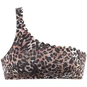 LASCANA Top de bikini 'Lexa' marrón / negro