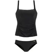 LASCANA Tankini negro / blanco