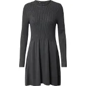 ONLY Vestido de punto 'ONLAlma' gris oscuro