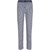 Tom Tailor Pantalón de pijama azul oscuro / blanco