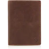 Castelijn & beerens Canyon Cartera Bloqueo RFID Piel natural 12.5 cm marrón