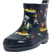 Playshoes Botas de lluvia azul oscuro / marrón / amarillo / rojo