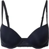 Tommy Hilfiger Underwear Sujetador azul oscuro / blanco