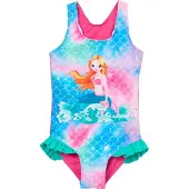 Playshoes Traje de baño azul neon / rosa