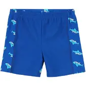 Playshoes Bermudas 'Hai' azul / aqua / blanco