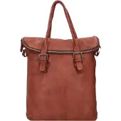 Harold's Submarine Bolsos mochila Piel natural 34 cm marrón