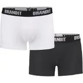 Brandit Calzoncillo boxer negro / blanco