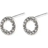 Pilgrim Pendientes 'Tessa' plata