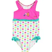 Playshoes Traje de baño 'DIE MAUS' amarillo / jade / fucsia / blanco