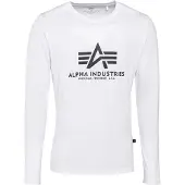 Alpha industries Camiseta negro / offwhite