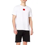 HUGO Camiseta 'Diragolino212' rojo claro / negro / blanco