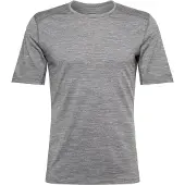 Icebreaker - 200 Oasis S/S Crewe - Ropa interior merino size S, gris