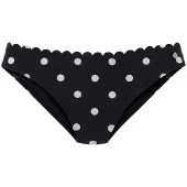 LASCANA Braga de bikini 'Jada' negro / blanco