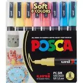 Posca Marcador De Punta Fina Pc3m