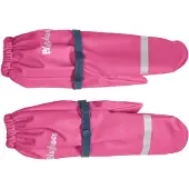 Playshoes Guantes navy / gris claro / rosa