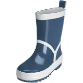 Playshoes Botas de lluvia azul oscuro / blanco