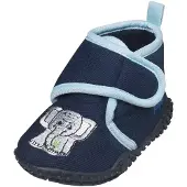 Playshoes Zapatillas de casa 'Elefant' marino / azul claro / gris claro