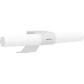 Nordlux Aplique LED para baño Helva Double Basic, blanco