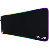 The G-Lab Alfombrilla Gaming Rgb Xxl 80x30 Cm