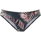 LASCANA Braga de bikini verde / rosa / negro