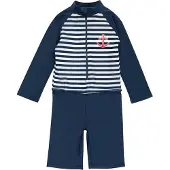 Playshoes Protección UV azul oscuro / rojo / blanco