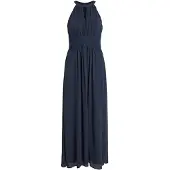 Vila Vestido Midi Sin Mangas Milina Halter
