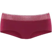 s.Oliver Panti burdeos / negro / blanco