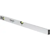 Stanley STHT1-43112, Nivel de burbuja, 0,8 m, Aluminio, Negro, 0,5 mm/m, Aluminio, Goma, 48 mm