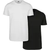 Urban Classics Camiseta negro / blanco