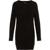 Noisy May Vestido de punto 'NMSiesta' negro
