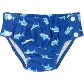 Playshoes Bermudas azul real / azul claro / blanco