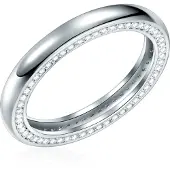 Rafaela Donata Anillo plata / transparente