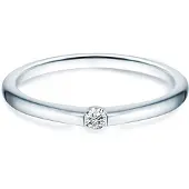 Trilani Anillo plata / transparente
