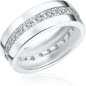 Rafaela Donata Anillo plata / transparente