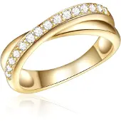Rafaela Donata Anillo oro / blanco