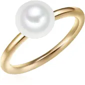 Valero Pearls Anillo oro / blanco perla