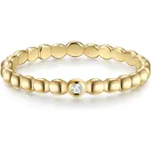 Glanzstücke Anillo dorado