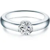 Trilani Anillo plata / transparente