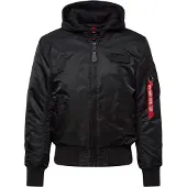 Alpha industries Chaqueta de montaña 'MA-1 ZH' rojo / negro / blanco