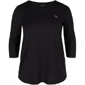 ACTIVE By Zizzi Camiseta funcional negro