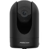 Foscam Cámara de seguridad R4M-B, cámara IP tipo cubo para uso en interiores, resolución de 2560 x 1440 píxeles, ideal para colocar en mesas o bancos