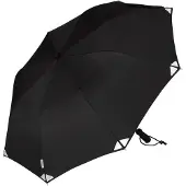 Euroschirm - Telescope Handsfree - Paraguas negro/gris