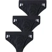 Schiesser Braga negro / blanco