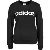 Adidas adidasSudadera Essentials Logo L Black / White Mujer
